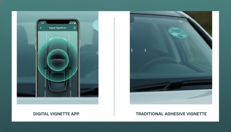 Digitale Vignette vs. Klebevignette: Welche Option ist die richtige für Sie?